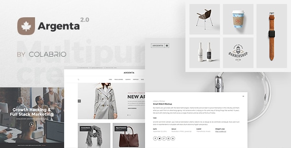 Argenta - Creative Multipurpose WordPress Theme Logo